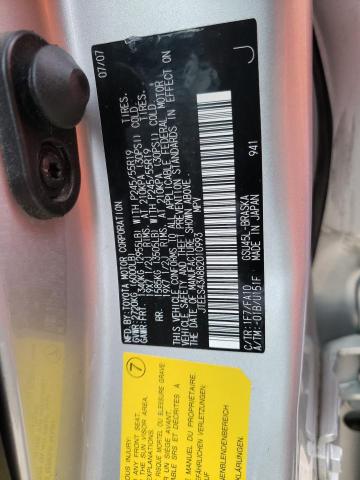 Photo 10 from auction – 2008 TOYOTA HIGHLANDER with VIN JTEES43A882010993