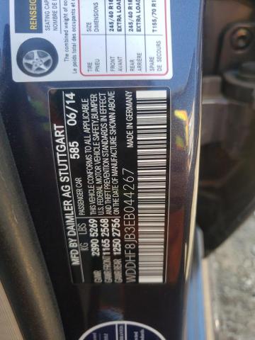 Photo 10 from auction – 2014 MERCEDES-BENZ E 350 4MAT with VIN WDDHF8JB3EB044267