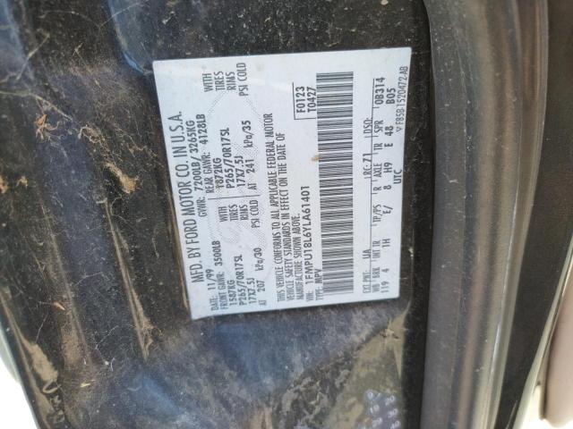 Photo 10 from auction – 2000 FORD EXPEDITION with VIN 1FMPU18L6YLA61401