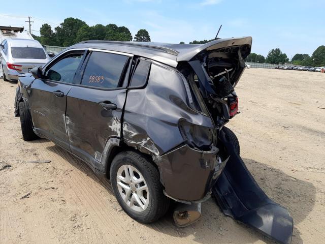 Photo 3 from auction – 2019 JEEP COMPASS SP with VIN 3C4NJCAB3KT613126