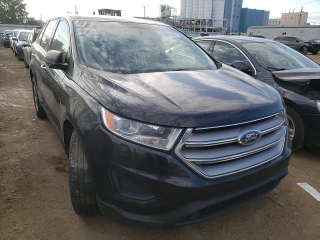 FORD EDGE SE 2016 with VIN 2FMPK3G96GBB00672 - Photo from auction
