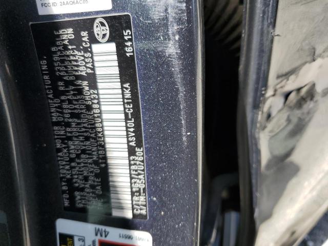 صورة رقم 10 من المزاد - 2011 TOYOTA CAMRY BASE مع VIN 4T1BF3EK8BU168432