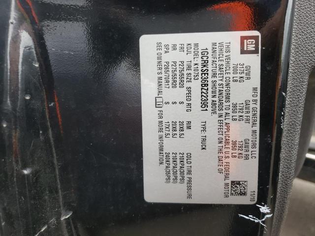 Photo 10 from auction – 2011 CHEVROLET silverado with VIN 1GCRKSE36BZ223951