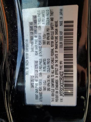 Photo 10 from auction – 2012 MAZDA CX-9 with VIN JM3TB2CA0C0362400