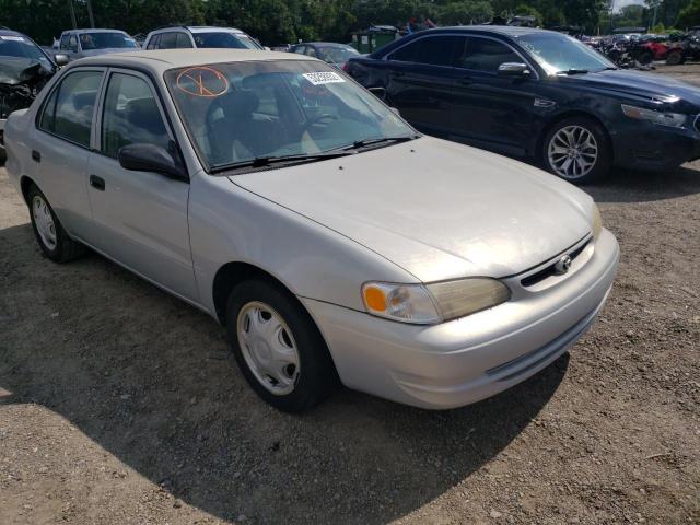 TOYOTA COROLLA VE 2000 with VIN 1NXBR12E4YZ390601 - Photo from auction