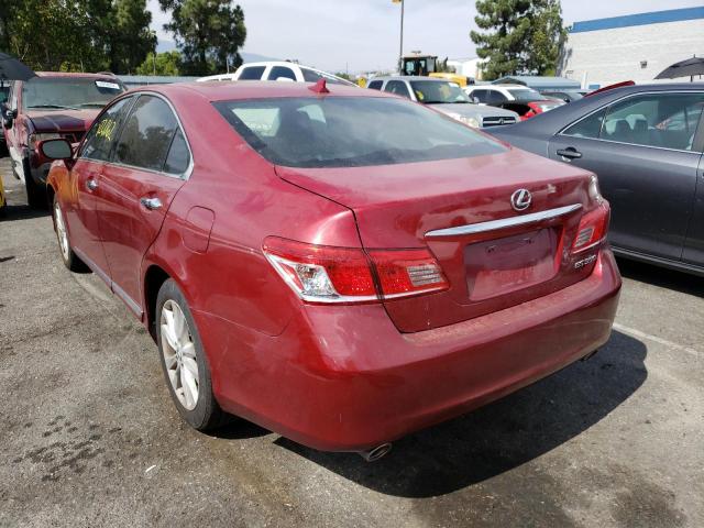 Photo 3 from auction – 2011 LEXUS ES 350 with VIN JTHBK1EG5B2430630