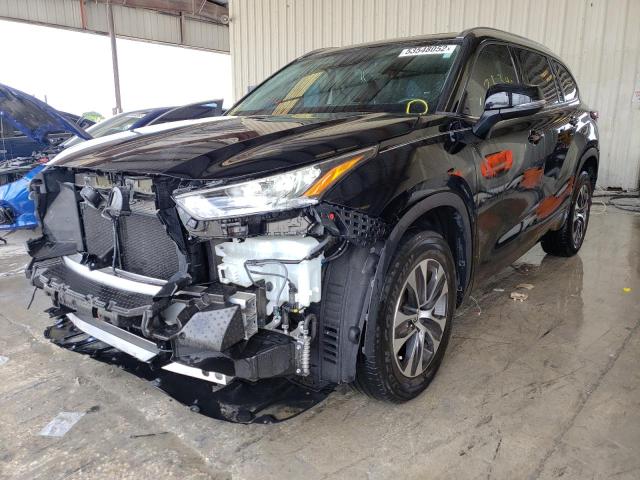 Photo 2 from auction – 2020 TOYOTA HIGHLANDER with VIN 5TDGZRAH3LS025800