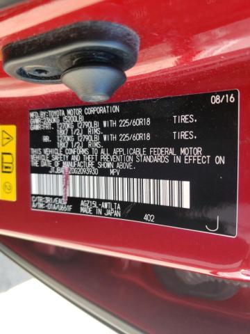 Photo 10 from auction – 2016 LEXUS NX 200T BA with VIN JTJBARBZ0G2093930