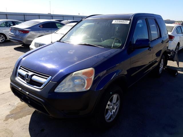 Photo 2 from auction – 2002 HONDA CR-V EX with VIN JHLRD78852C055935