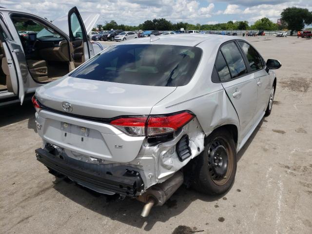Photo 4 from auction – 2021 TOYOTA COROLLA LE with VIN 5YFEPMAE3MP205715