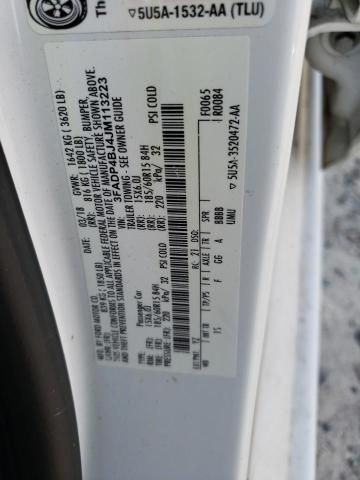 Photo 10 from auction – 2018 FORD FIESTA SE with VIN 3FADP4BJ4JM113223