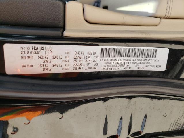 Photo 10 from auction – 2020 JEEP GRAND CHER with VIN 1C4RJEBG3LC245017