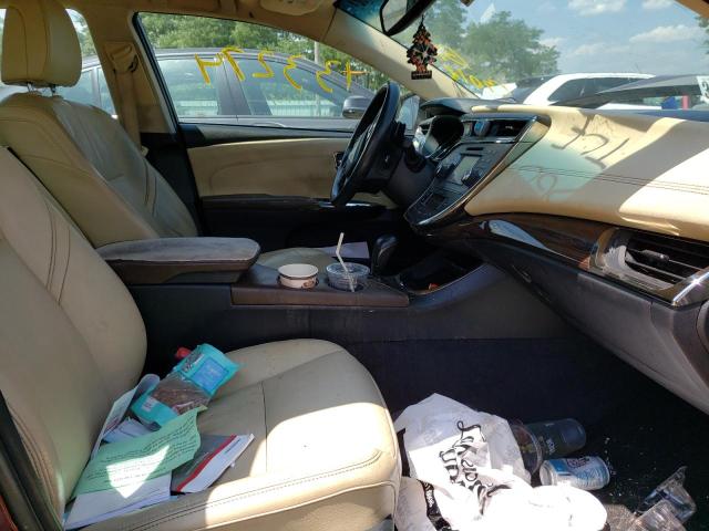 Photo 5 from auction – 2013 TOYOTA AVALON BAS with VIN 4T1BK1EB7DU006617