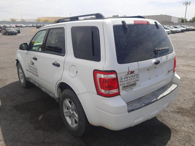 Photo 3 from auction – 2009 FORD ESCAPE HYB with VIN 1FMCU59309KC39329
