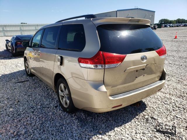 Photo 3 from auction – 2011 TOYOTA SIENNA LE with VIN 5TDKK3DC9BS131260