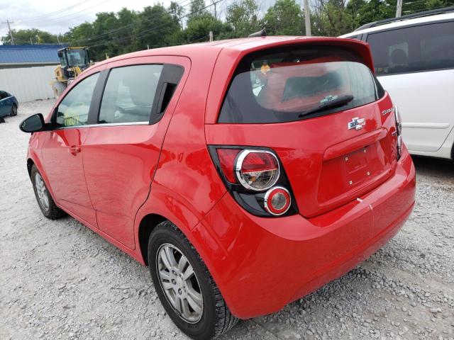 Photo 3 from auction – 2014 CHEVROLET SONIC LT with VIN 1G1JC6SB3E4230198