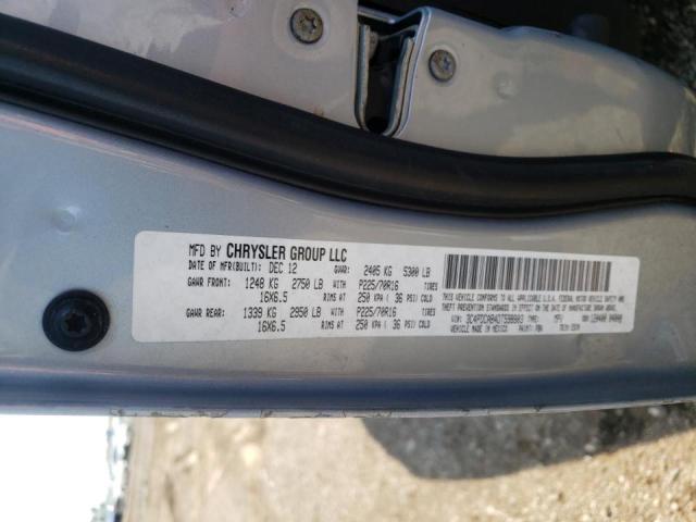 Photo 10 from auction – 2013 DODGE JOURNEY SE with VIN 3C4PDCAB4DT598803