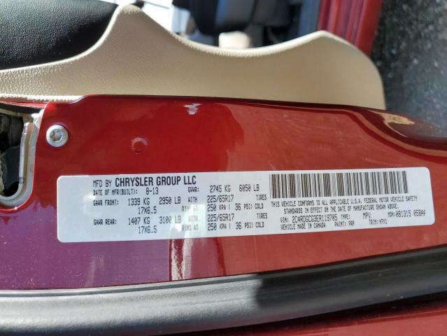 Photo 10 from auction – 2014 DODGE GRAND CARA with VIN 2C4RDGCG3ER119705