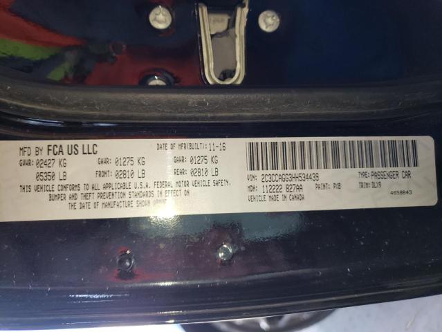 Photo 10 from auction – 2017 CHRYSLER 300 S with VIN 2C3CCAGG3HH534439