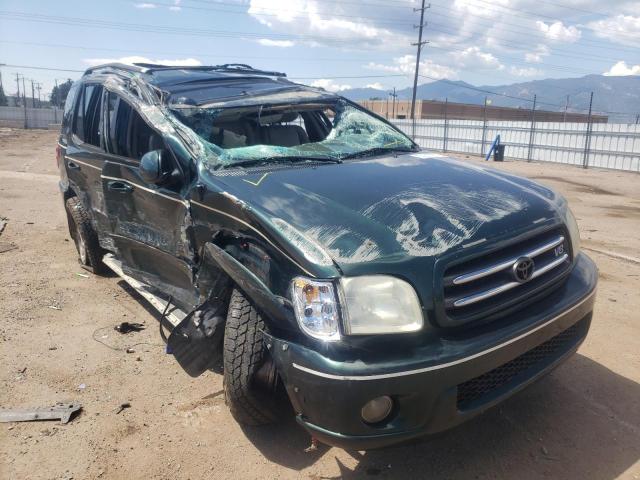 TOYOTA SEQUOIA LI 2002 with VIN 5TDBT48A02S064513 - Photo from auction