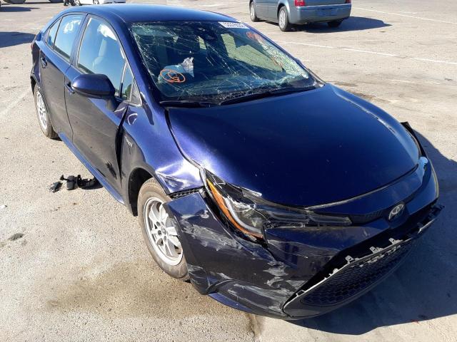 TOYOTA COROLLA LE 2020 with VIN JTDEBRBEXLJ018839 - Photo from auction