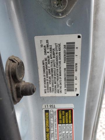 Photo 10 from auction – 2012 HONDA CIVIC EX with VIN 2HGFG3B86CH517346