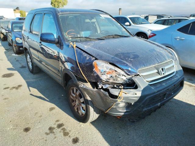 HONDA CR-V EX 2005 with VIN JHLRD78865C057066 - Photo from auction