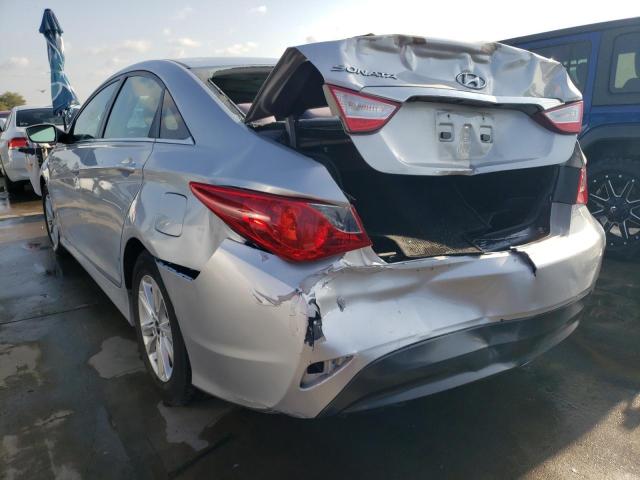 Photo 3 from auction – 2014 HYUNDAI SONATA GLS with VIN 5NPEB4AC6EH837216