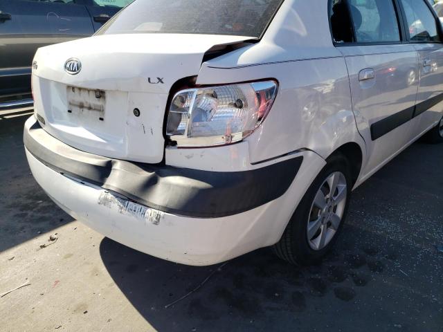 Photo 9 from auction – 2006 KIA RIO with VIN KNADE123X66167288