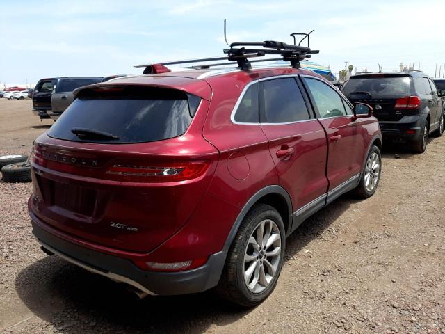 Photo 4 from auction – 2017 LINCOLN MKC SELECT with VIN 5LMCJ2D95HUL32379