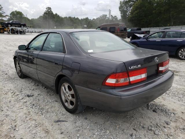 Photo 3 from auction – 2000 LEXUS ES 300 with VIN JT8BF28G2Y5103163