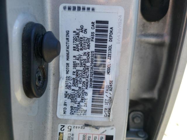 Photo 10 from auction – 2008 TOYOTA COROLLA CE with VIN 1NXBR32E08Z988325