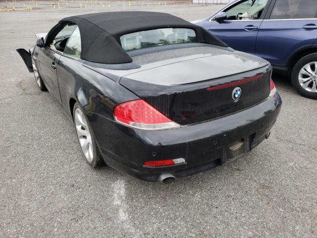 Photo 3 from auction – 2007 BMW 650 I with VIN WBAEK13577CN81337
