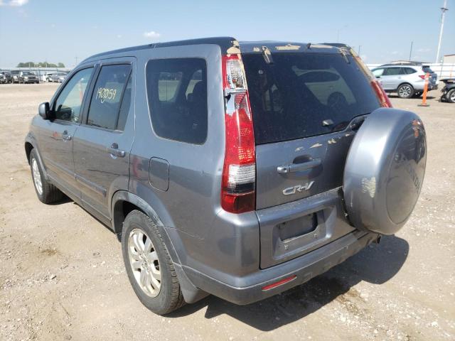 Photo 3 from auction – 2005 HONDA CR-V SE with VIN JHLRD78905C812723