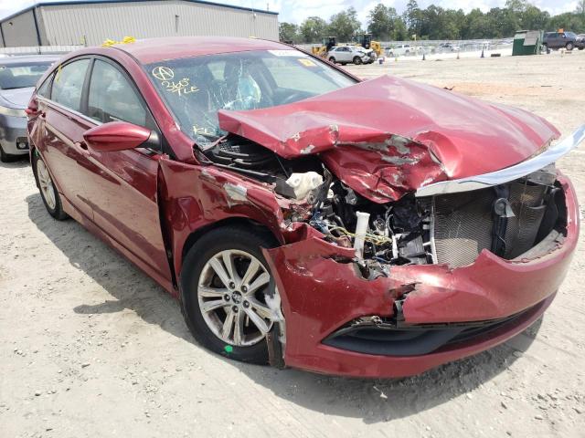 HYUNDAI SONATA GLS 2014 with VIN 5NPEB4AC6EH885752 - Photo from auction