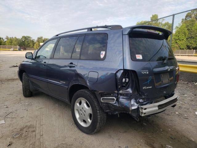 Photo 3 from auction – 2007 TOYOTA HIGHLANDER with VIN JTEEP21A570224889