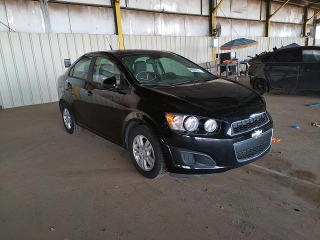 CHEVROLET SONIC LS 2012 with VIN 1G1JA5SH8C4120846 - Photo from auction