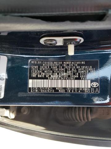 Photo 10 from auction – 2019 TOYOTA COROLLA L with VIN 5YFBURHE0KP933987