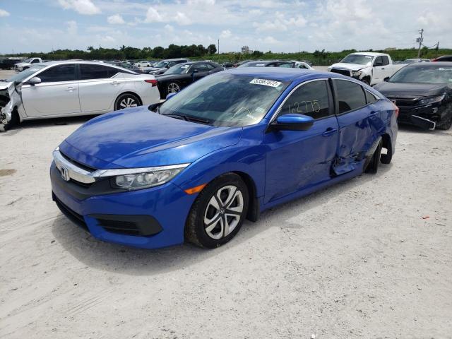 Photo 2 from auction – 2017 HONDA CIVIC LX with VIN 19XFC2F52HE042267