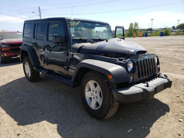 JEEP WRANGLER U 2017 with VIN 1C4BJWDG5HL503436 - Photo from auction