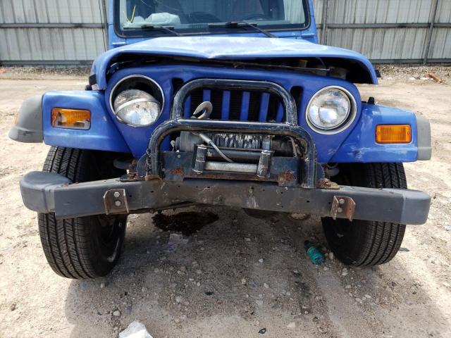 Photo 9 from auction – 1997 JEEP WRANGLER / with VIN 1J4FY29P1VP544417