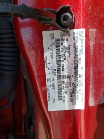 Photo 10 from auction – 2013 FORD FOCUS SE with VIN 1FADP3K29DL262350