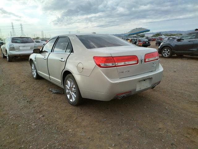 Photo 3 from auction – 2010 LINCOLN MKZ with VIN 3LNHL2GC4AR627884