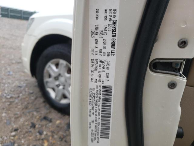 Photo 10 from auction – 2012 DODGE JOURNEY SE with VIN 3C4PDCAB1CT229802