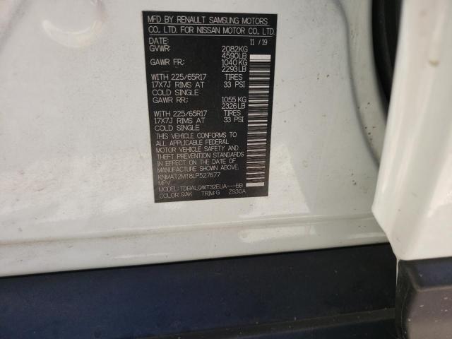 Photo 10 from auction – 2020 NISSAN ROGUE S with VIN KNMAT2MT8LP527677