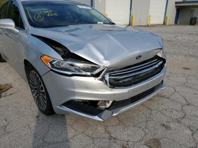 Photo 9 from auction – 2018 FORD FUSION SE with VIN 3FA6P0HD6JR196207