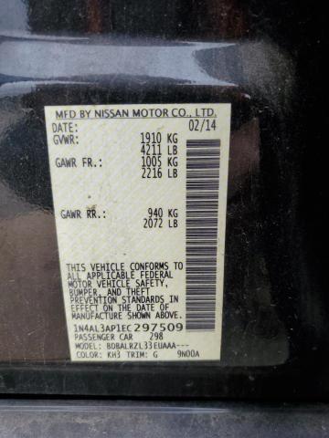 Photo 10 from auction – 2014 NISSAN ALTIMA 2.5 with VIN 1N4AL3AP1EC297509