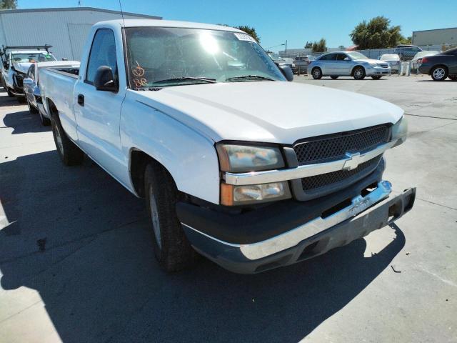 CHEVROLET SILVERADO 2004 with VIN 1GCEC14X34Z157176 - Photo from auction