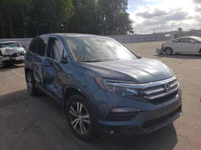 HONDA PILOT EXL 2018 with VIN 5FNYF5H52JB033292 - Photo from auction