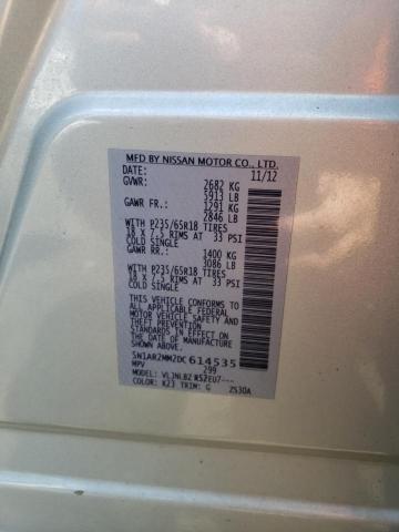 Photo 10 from auction – 2013 NISSAN PATHFINDER with VIN 5N1AR2MM2DC614535